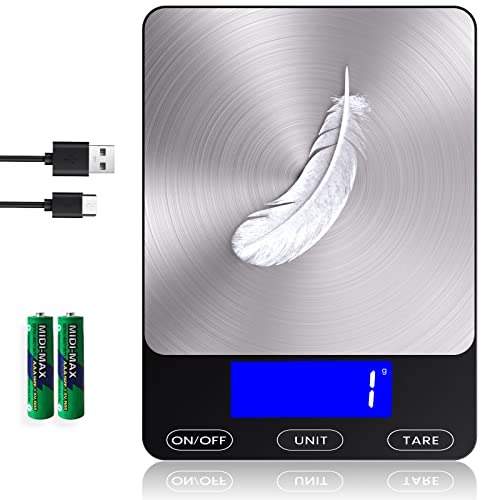 Smart Home Food Scale -33lb Digital Kitchen Scale for for Daily Use
