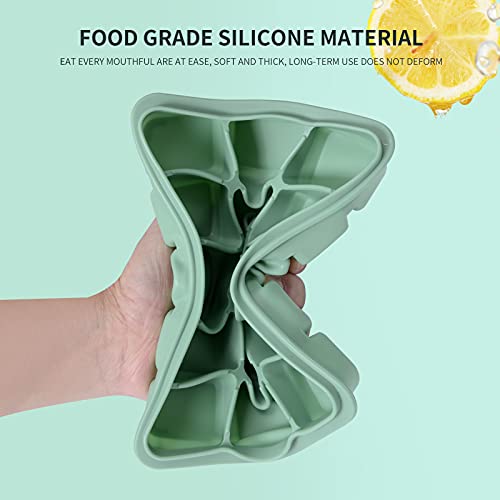 Eco-Friendly Ice Cube Trays Set of 2, hassle-free Release Essentials