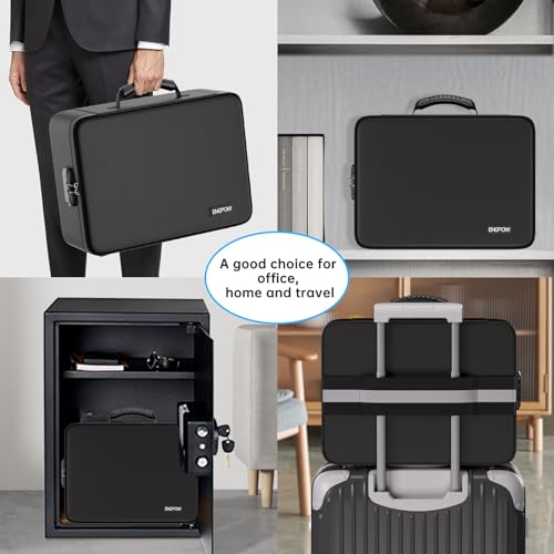ENGPOW Fireproof File Organizer Bag with 13 Colorful Pockets Essentials