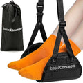 BASIC CONCEPTS Airplane Foot Hammock for Plane Travel